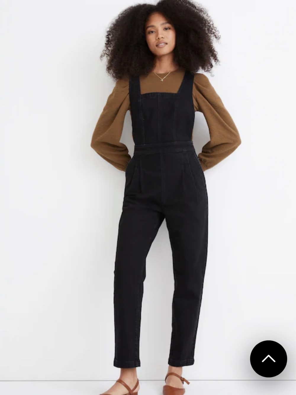 Madewell Denim Cross-Back Jumpsuit in Clybourn Wash 8